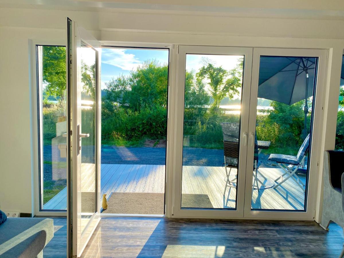 House Of Happiness Mit Seeblick Hungen Luaran gambar
